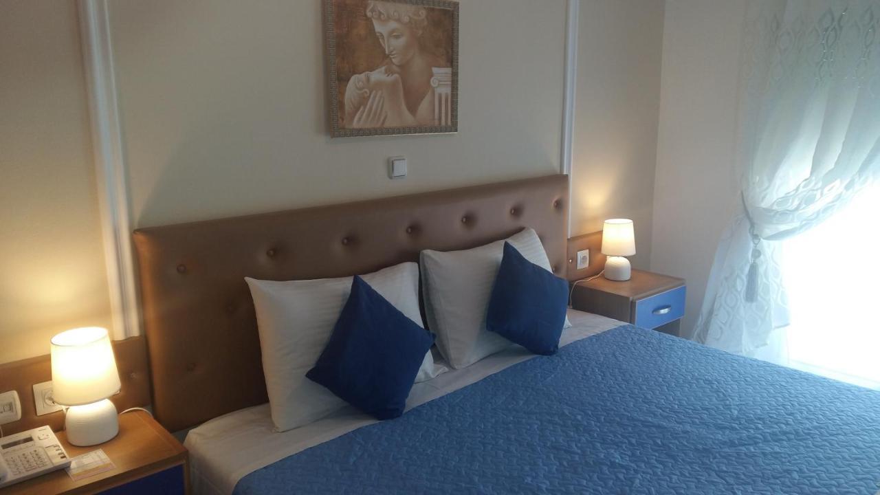 Pantheon Deluxe Apartments Archangelos  Bagian luar foto